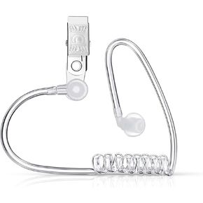 Vaulted Skulls & Co Secret Service Earpiece Headphone | FBI/CIA Detective Spy Ear Piece | Secret Agent Prop