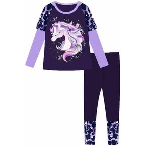 VIKITA girls clothes toddler outfits - little kids shirts & leggings winter fashion clothing sets, cute birthday gifts