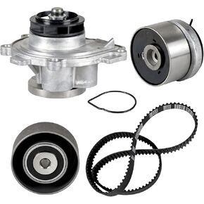 WPK41017 TCKWP338 Timing Belt Kit Water Pump 24405895 Fits for 2007-2018 For Cruze Sonic Aveo LS LT 1.8L Aftermarket Part