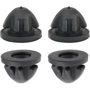 11127614138 4Pc Engine Cover Trim Rubber Mount Grommet Bush Bump Stop Compatible with B-M-W 1Series-8 Series ,X1-X7,Mini,2001-2019