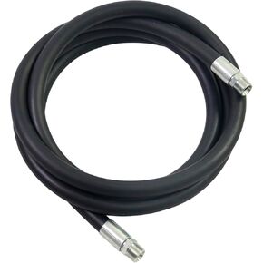 3/4 X 20FT Fuel Transfer Hose,3/4" NPT Fittings Connector Farm 3/4 Inch ID Fuel Hose for Dispensing Diesel Gasoline Kerosene Biodiesel Oil