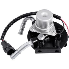 12642623 Fuel Filter Head with Hand Fuel Pump Housing and Heater Plug and Air Bleeder Screw Replacement for Duramax 6.6L V8 Chevy SilveradoGMC Sierra 2500HD 2005-2013 3500 2005-2007 Replace TP3018
