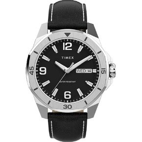 Timex Men's Essex 46mm Watch - Black Link Bracelet Black Dial Silver-Tone Case