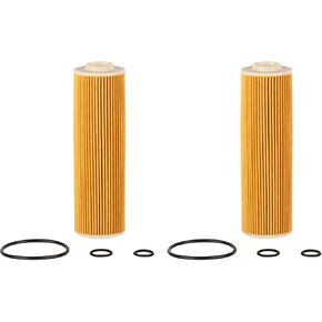 2711800509 Engine Oil Filter Compatible with C250 1.8L 2012-2015, SLK250 1.8L 2012-2015 (Set of 2)