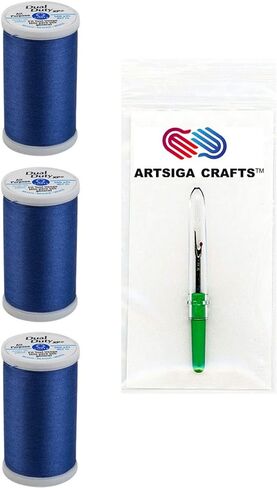 Coats & Clark Sewing Thread Dual Duty XP General Purpose Poly Thread 500 Yards (3-Pack) Natural S930-8010-3P with Seam Ripper in Saudi Arabia