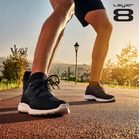 Layer 8 Men's No-Show Socks: Comfortable Low-Cut Style, Invisible Liner Design | Ideal for Hiking & Everyday Wear in Saudi Arabia