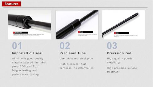 Front Hood Struts Lift Supports Compatible With Cadillac STS 2005-2011 Sedan Shock Gas Spring Prop Rod 2Pcs in Kuwait