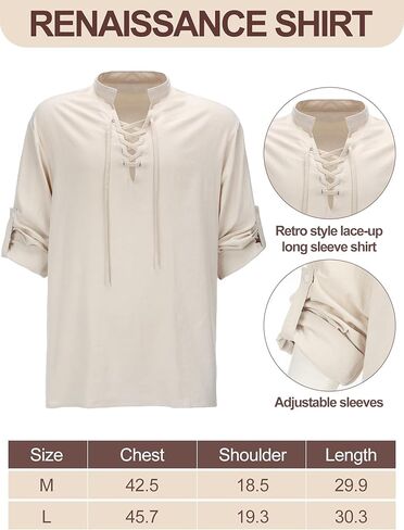 4 قطعة زي عصر النهضة للرجال للهالوين زي فارس القرون الوسطى قميص علوي سروال برباط الكاحل PU مجموعة حزام الفايكنج in Kuwait