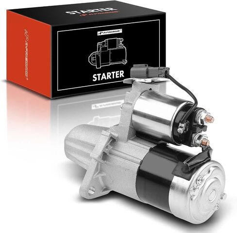 A-Premium Starter Motor Compatible with Nissan 200SX 1995-1998, NX 1991-1993, Pulsar NX 1989-1990, Sentra 1989-1999, 12V 1.2KW 8-Teeth CCW, Manual Trans., Replace# 23300-73C10 in Saudi Arabia