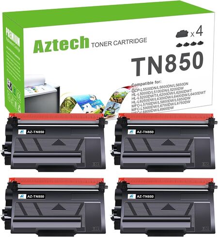 Aztech 58X CF258X M404n Black High Yield Toner Cartridge Replacement for HP 58X CF258X 58A CF258A for HP Pro M404n M404dn MFP M428fdw M428fdn M404dw M428dw M404 M428 M406 Printer Ink (4-Pack) in Saudi Arabia
