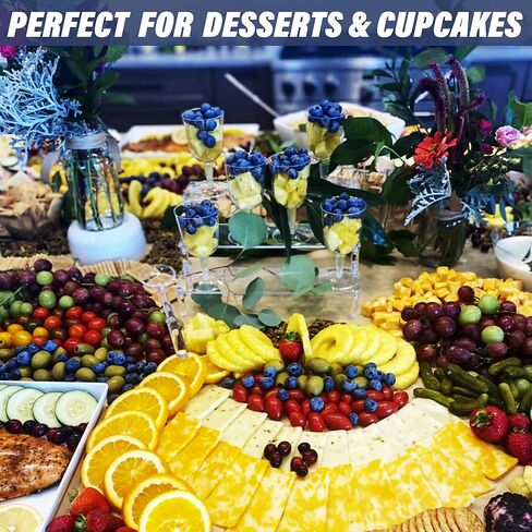 Acrylic Display Risers,Clear Display Risers Stand Small Mini Shelf 3 Tiered Cupcake Stand for Food Desserts Stand Shelves for Party Perfume Organizer Toys Figures Collections Cosmetic Products Tabletop Use in Kuwait