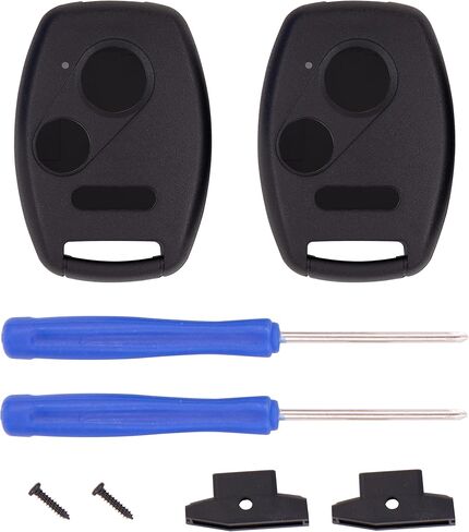 Keyless2Go Replacement for 3 Button Honda Remote Key Shell - Without Chip Holder in Saudi Arabia