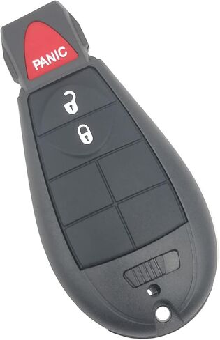 Replacement Keyless Entry Remote Key Fob Shell Case Fit for 2013-2018 Dodge Ram Truck 1500 2500 3500 GQ4-53T 56046953 (1) in Kuwait