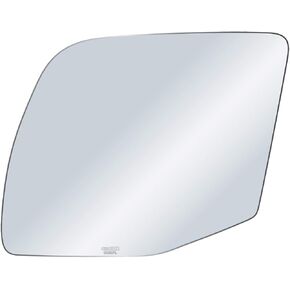 exactafit 8651L Driver Side Mirror Glass Replacement Repair Compatible With Ford E150 E250 E350 E450 Econoline Super Duty