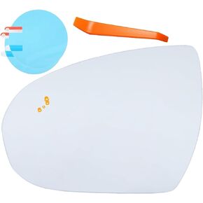 EAP Driver Side Mirror Glass Compatible with Hyundai Tucson 2016-2021, Heated with Blind Spot 87611D3010 87611D3500 87611D3620