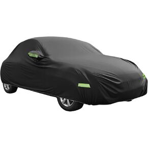 Waterproof Car Cover for Volkswagen Beetle Bug-Sedan 2-Door 1960-1980 All Weather Beetle Full Car Cover with Door Zipper for Outdoor Windproof Sun Rain Protection Replace Parts