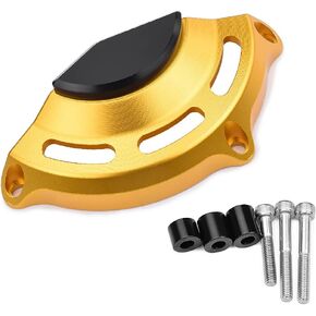 Motorcycle Left Engine Cover Protection Case Stator Guard Cover compatible with Honda CBR650R CBR 650R CB650R CBR650F CB 650F CB650R 2014-2020 15 16 17 18 2019 (Black)