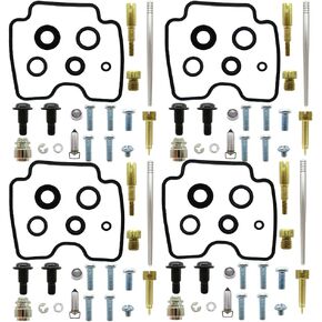 4-Pack Carburetor Rebuild Kit Carb Repair Kits 26-1694 Replacement for Suzuki Katana 600 GSX600F 2000-2004