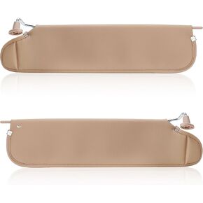 Sun Visor for 1997-2002 Jeep Wrangler & TJ, Right Passenger Side Black SunVisor