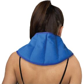 NatraCure Warming Neck Wrap (w/SmartBead) – Microwaveable Moist Hot Pack and Heated Pain Relief Pad for Neck, Shoulders, and Back