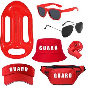 Guard Costume Set for Women Fanny Pack Guard Accessories Set Guard Emergency Equipment Set for Cosplay Theme Party