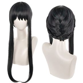 Anime Drak Brown Cosplay Wigs Jigokuraku Role Costume Sagiri Yamada Asaemon Wig Long Ponytail Hair for Women Halloween Party Unisex Adult Anime Lovers (Sagiri Yamada Asaemon)