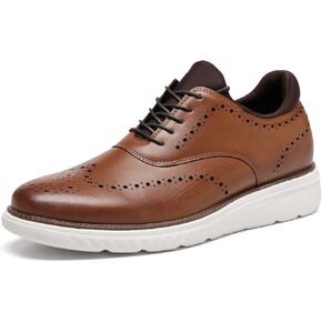 DECARSDZ Mens Dress Casual Oxfords Shoes Lace-up Fashion Shoes Brogue Shoes for Men