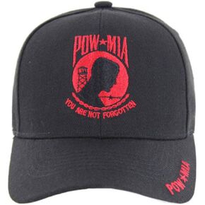 Artisan Owl POW MIA You are Not Forgotten Military Baseball Cap - Adjustable Plastic Closure