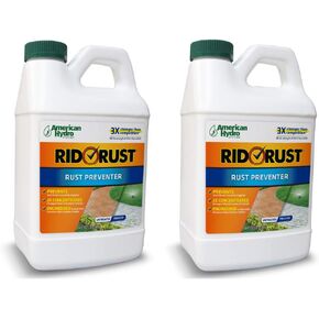 RR2 Rid O' Rust Stain Preventer Extreme Water, 1/2 Gallon, 2 Pack