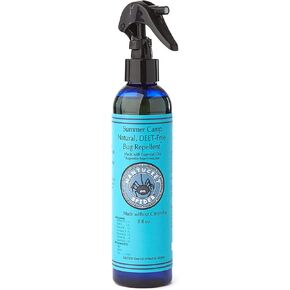 Nantucket Spider Summer Camp Insect Repellent - 8oz | Deet Free, Natural Mosquito Repellent for Kids | Made in The USA from 100% Organic Essential Oils | Repels Mosquitos, Flies, and No See Ums