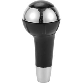 Automatic Shift Knob for FIAT 500 2012-2017 Plastic Automotive Gearbox Stick Shifter Lever Knob Black Chrome Silver Tone
