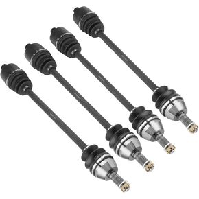 Front Rear Left Right CV Axle Drive Shaft for Polaris RZR XP/XP4 1000 EPS 2014 2015 HighLifter for 1333420 1333439 ATV Replacesment Full Set-4Pcs