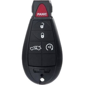 ECCPP Keyless Entry Remote Key Fob for Chrysler for 300 for Town & Country for Dodge for Challenger for Charger for Durango for Magnum for Jeep for Grand Cherokee Key fob 56046639AC -1pc