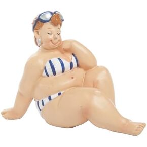 Beachcombers Resin Beach Lady Blue