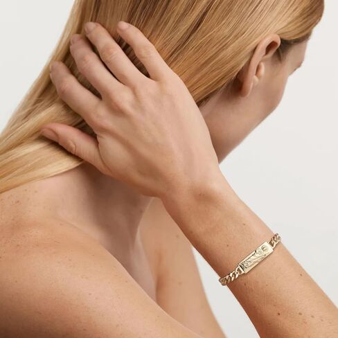 HZMAN Saint Jude Bracelet for Women Dainty Retro Religious 14K Gold Plated Cubic Zirconia St Jude Thaddaeus Link Bracelet Jewelry Gift in Saudi Arabia