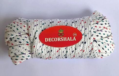 ندى بيجامة دوري بخيوط متعددة الألوان من القطن للملابس الهندية والفساتين الهندية، بيجامة، ليهانجا، ساري باتيكوت، سراويل مع عصا (عبوة من قطعتين) in Kuwait