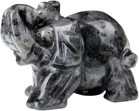 Green Elephant Ornament, Elephant Statue, Jade Stone Handcraft Natural Green Jade Stone Elephant Statue Decor Toys in Hand Home Décor Accents Sculptures in Saudi Arabia
