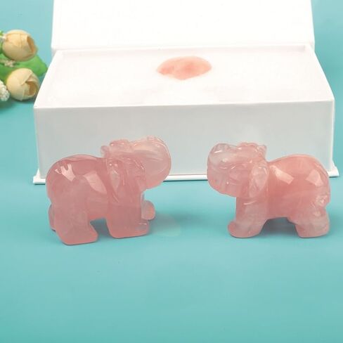 Green Elephant Ornament, Elephant Statue, Jade Stone Handcraft Natural Green Jade Stone Elephant Statue Decor Toys in Hand Home Décor Accents Sculptures in Saudi Arabia