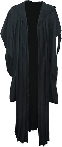 Darth Maul Cloak Capes Cosplay Costume Halloween Jedi Knight Black Robe Gown Adult Men Dark Lord of The Sith Hooded Outfits in Saudi Arabia