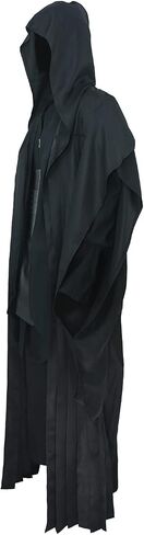Darth Maul Cloak Capes Cosplay Costume Halloween Jedi Knight Black Robe Gown Adult Men Dark Lord of The Sith Hooded Outfits in Saudi Arabia