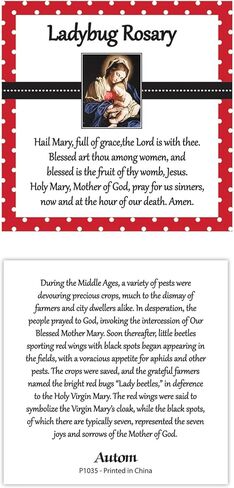 سوار مسبحة خنفساء المال للغداء، مكرامية، 7-1/2 بوصة قابل للتعديل، مع بطاقة صلاة in Kuwait