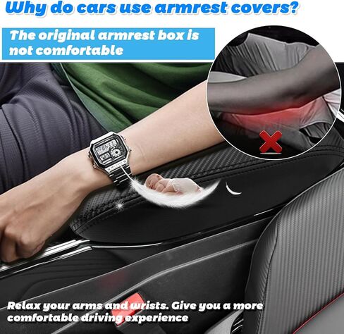 SHAOHAO Car Armrest Cover for 2023 2024 Volkswagen ID.4 (Standard, Pro, S, Pro S, Pro S Plus) Center Console Cover ID4 Accessories 2023 2024 Console Lid Seat Protector for Volkswagen ID.4 2023 2024 in Saudi Arabia