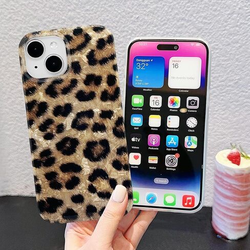 حافظة J.west iPhone 11، تصميم فاخر لامع لؤلؤي لامع، غطاء خلفي من السيليكون الناعم الشفاف الشفاف للفتيات والنساء لهاتف Apple iPhone 11 6.1 بوصة (ملون) in Kuwait