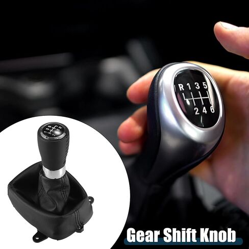 مقبض ناقل الحركة اليدوي لهوندا أكورد الثامن 8 MK8 2008-2014 6 سرعات متينة | مقبض ناقل الحركة أسود مع جزمة 1 قطعة لسيارة هوندا أكورد تورير 2010 in Saudi Arabia