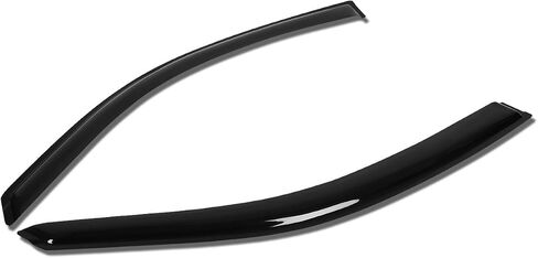 DNA MOTORING WVS-T2-0002 Window Visor Deflector Rain Guard (98-02 Honda Accord 2-Dr Coupe), 1 Pack,Dark Smoke in Saudi Arabia