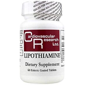 Cardiovascular Research Lipothiamine, White, 60 Count (THIAM2)