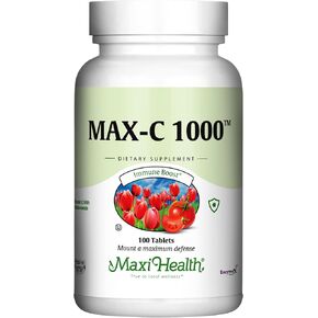1000 mg Vitamin C - 1000mg Tablets Ultra High Absorption Formula - Gluten Free Kosher Dietary Non GMO Vitamin C Supplement for Immune Support - VIT C Vitamin C Tablets from Ascorbic Acid, 100 Count