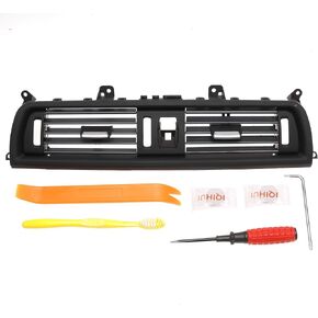 DEF Front Console Dash AC Air Vent Grille Cover for BMW 2010-2016 5 Series 520 523 525 528 530 535 F10 F11 F18 Replace 64229166885