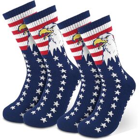 Grip Socks Men's Non Slip Gripper Socks Anti-slip Hospital Socks