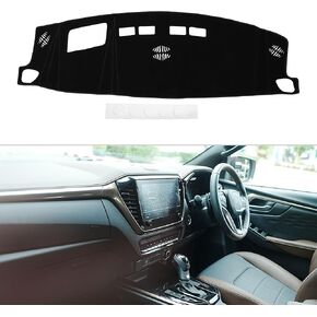 Center Console Dashboard Cover for Chevrolet Suburban/for Chevrolet Tahoe/for GMC for Yukon 2021-2023 Non-Slip Dash Cover Mat Polyester Silicone